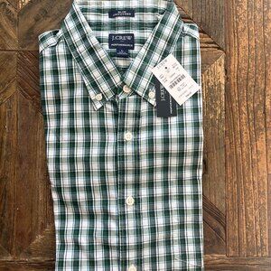 J. Crew Factory Men's Slim Untucked Flex Performance Casual Shirt - Size L